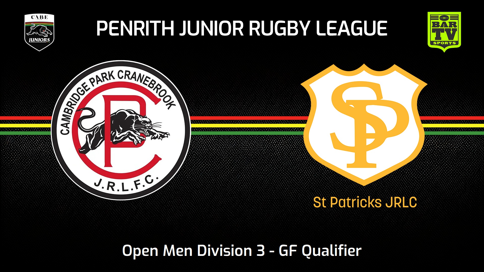 VIDEO Penrith & District Junior Rugby League GF Qualifier Open Men