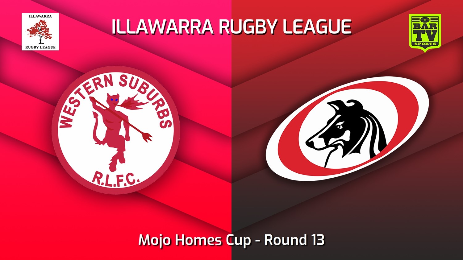 MINI GAME: Illawarra Round 13 - Mojo Homes Cup - Western Suburbs Devils v Collegians Slate Image