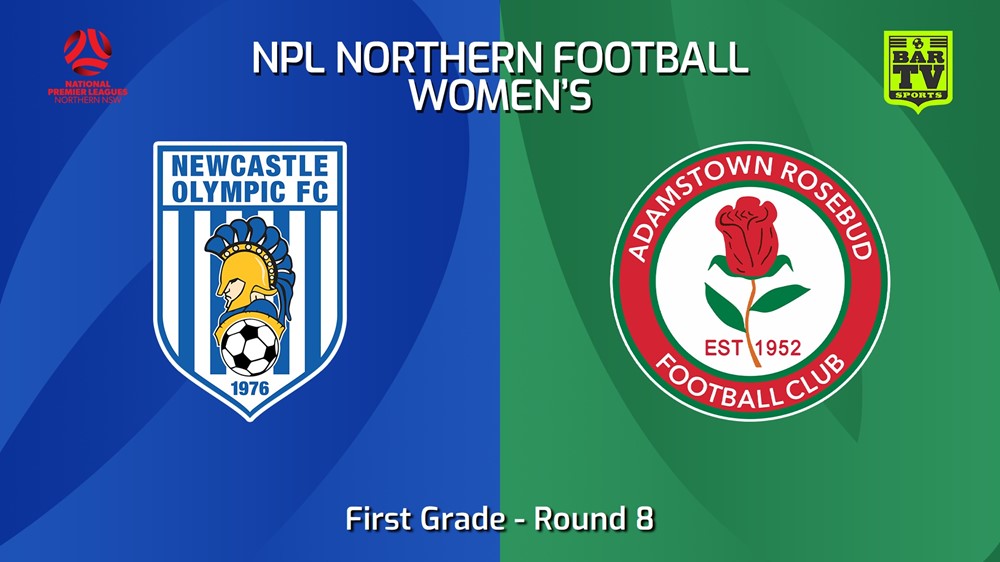 240421-video-NNSW NPLW Round 8 - Newcastle Olympic FC W v Adamstown Rosebud JFC W Slate Image