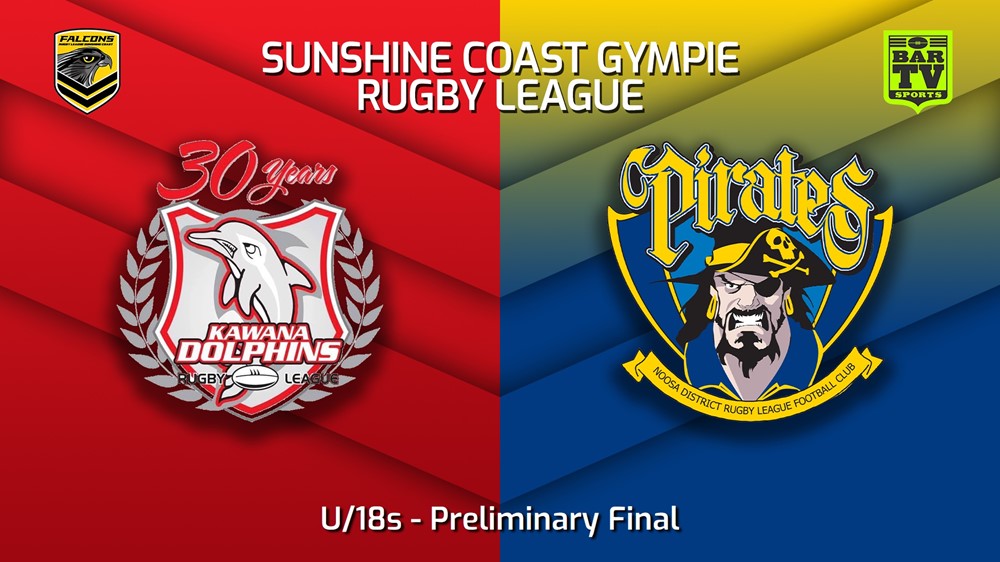 220903-Sunshine Coast RL Preliminary Final - U/18s - Kawana Dolphins v Noosa Pirates Slate Image