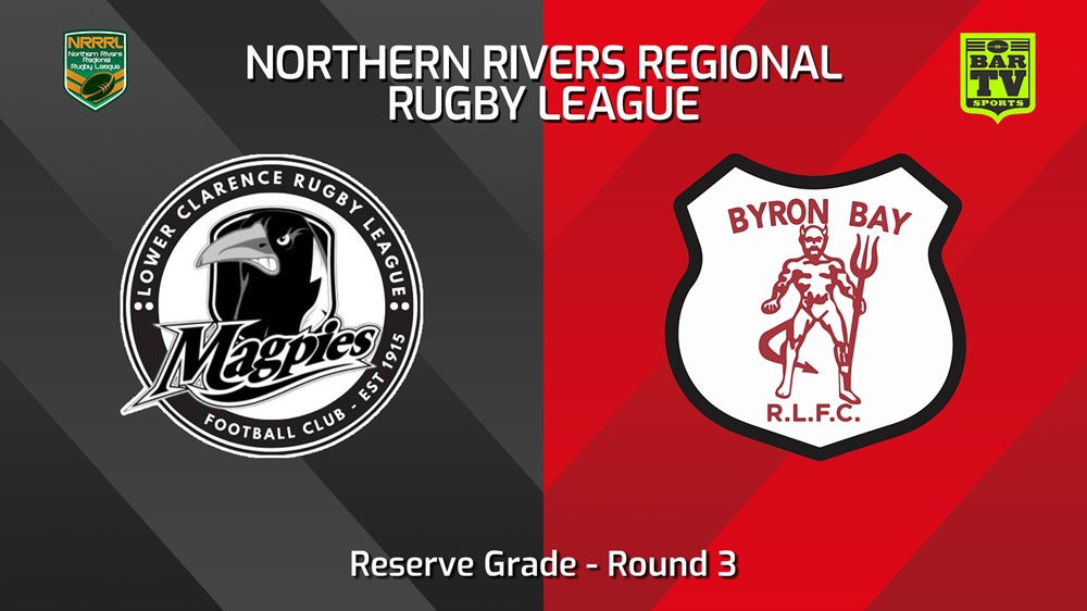 240420-video-Northern Rivers Round 3 - Reserve Grade - Lower Clarence Magpies v Byron Bay Red Devils Minigame Slate Image