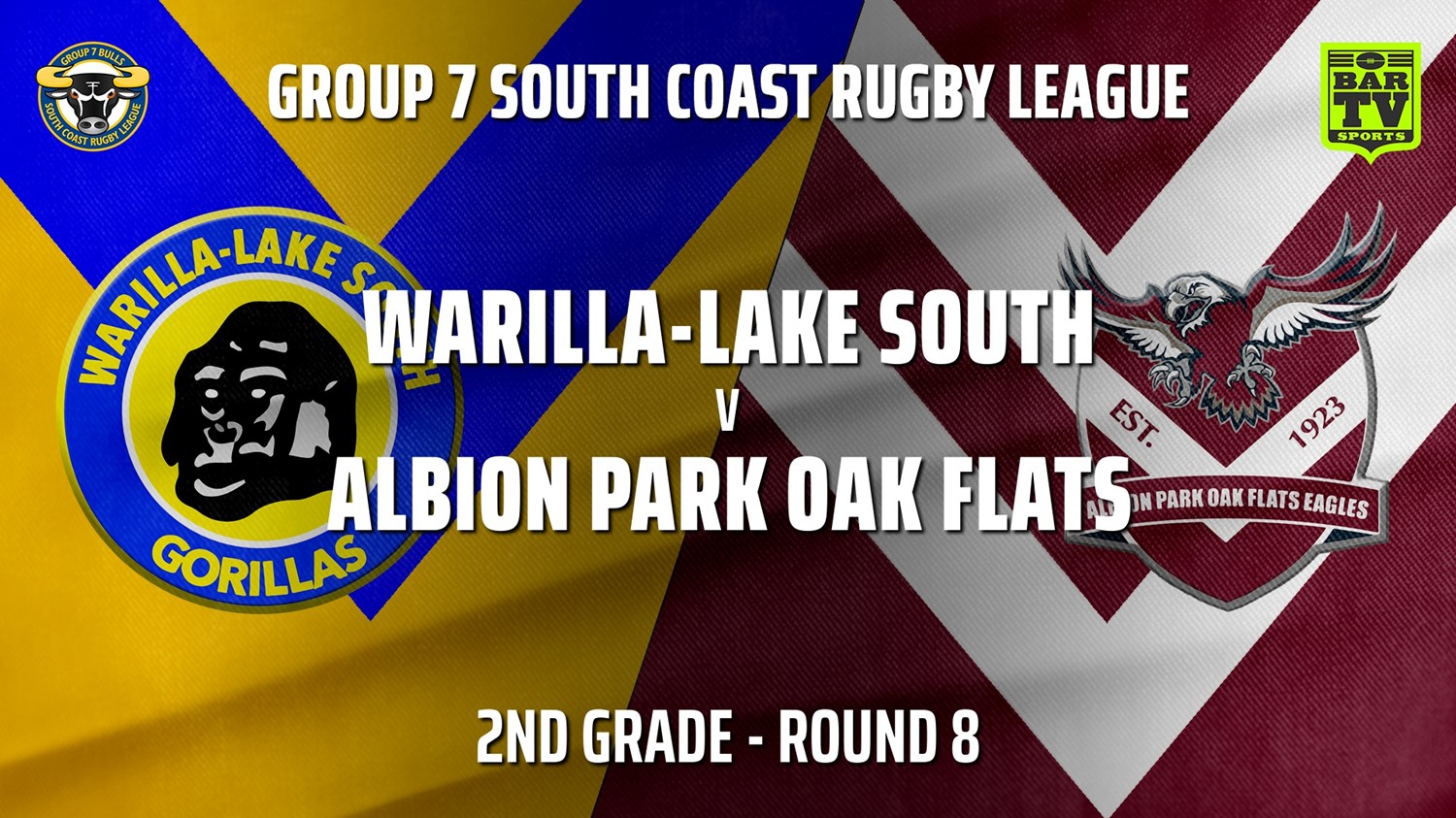 210606-Group 7 RL Round 8 - 2nd Grade - Warilla-Lake South v Albion Park Oak Flats Slate Image