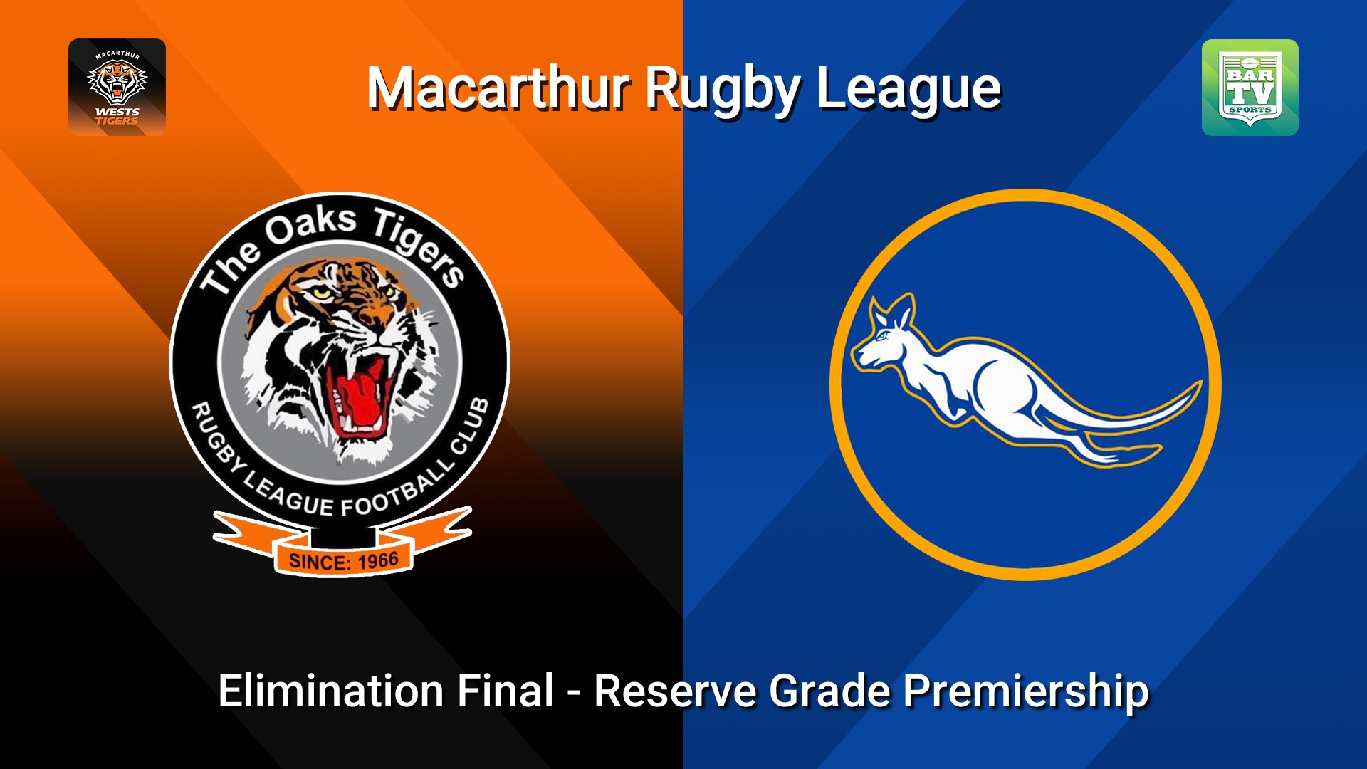 260830-video-Macarthur RL Elimination Final - Reserve Grade Premiership - The Oaks Tigers v Campbelltown City Kangaroos Slate Image