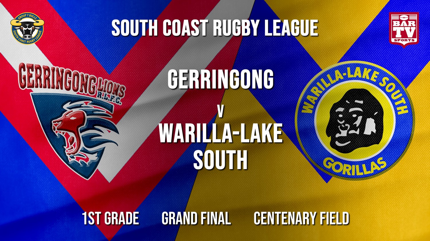 Group 7 RL Grand Final - 1st Grade - Gerringong v Warilla-Lake South Slate Image