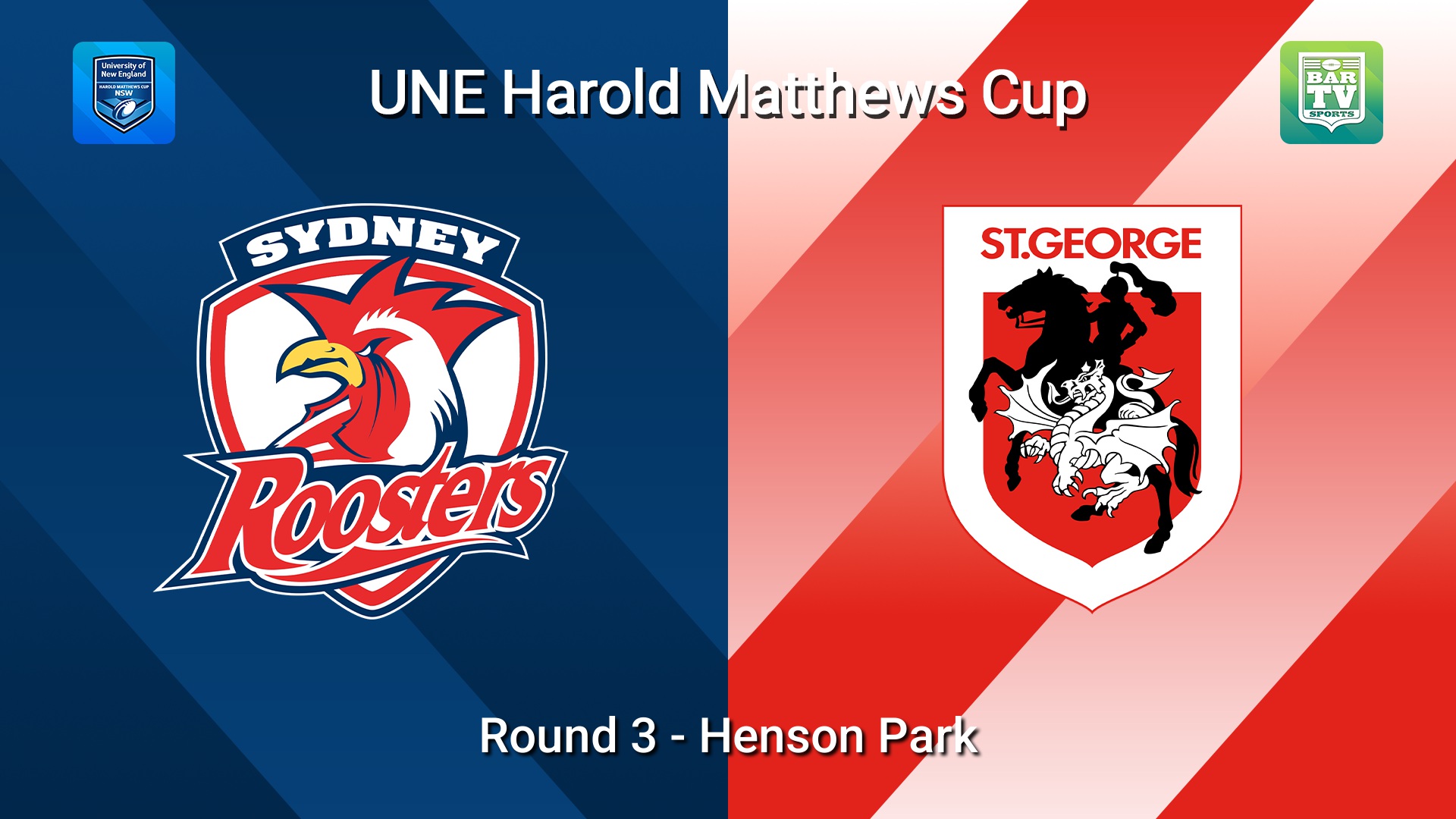 260222-video-UNE Harold Matthews Cup Round 3 - Sydney Roosters v St George Dragons Slate Image