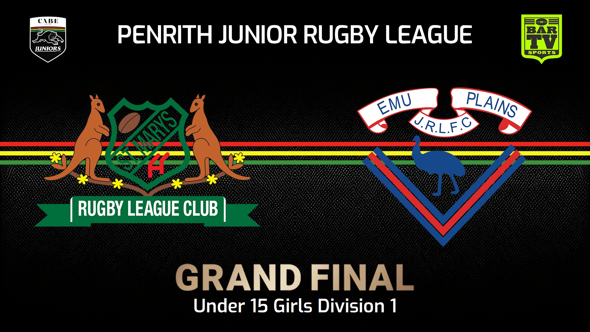 240907-video-Penrith & District Junior Rugby League Grand Final - Under 15 Girls Division 1 - St Marys v Emu Plains RLFC Slate Image