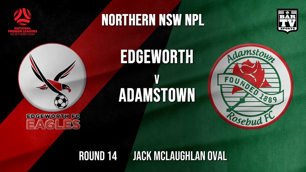 NPL - NNSW Round 14 - Edgeworth Eagles FC v Adamstown Rosebud FC Slate Image