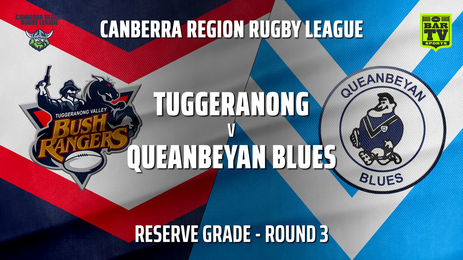210501-CRRL Round 3 - Reserve Grade - Tuggeranong Bushrangers v Queanbeyan Blues Slate Image