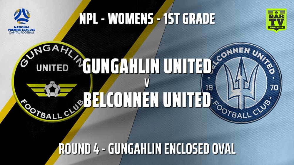 210502-NPLW - Capital Round 4 - Gungahlin United FC (women) v Belconnen United (women) Slate Image