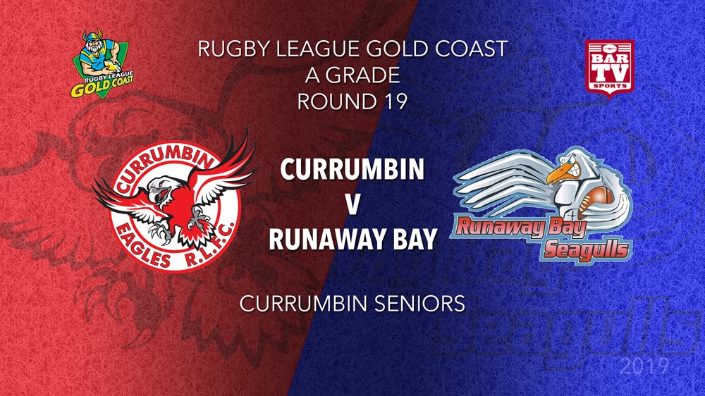 RLGC Round 19 - A Grade - Currumbin Eagles v Runaway Bay Slate Image
