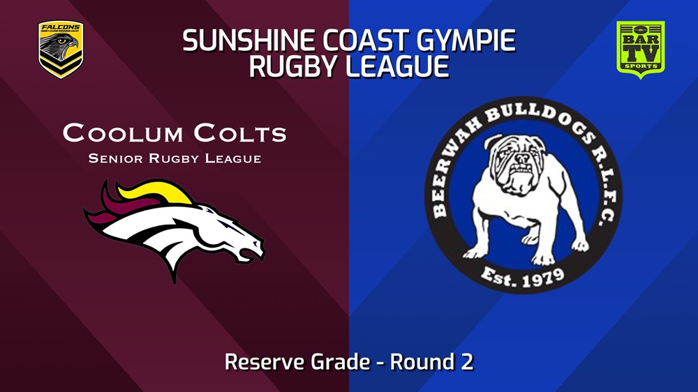 240413-Sunshine Coast RL Round 2 - Reserve Grade - Coolum Colts v Beerwah Bulldogs Slate Image