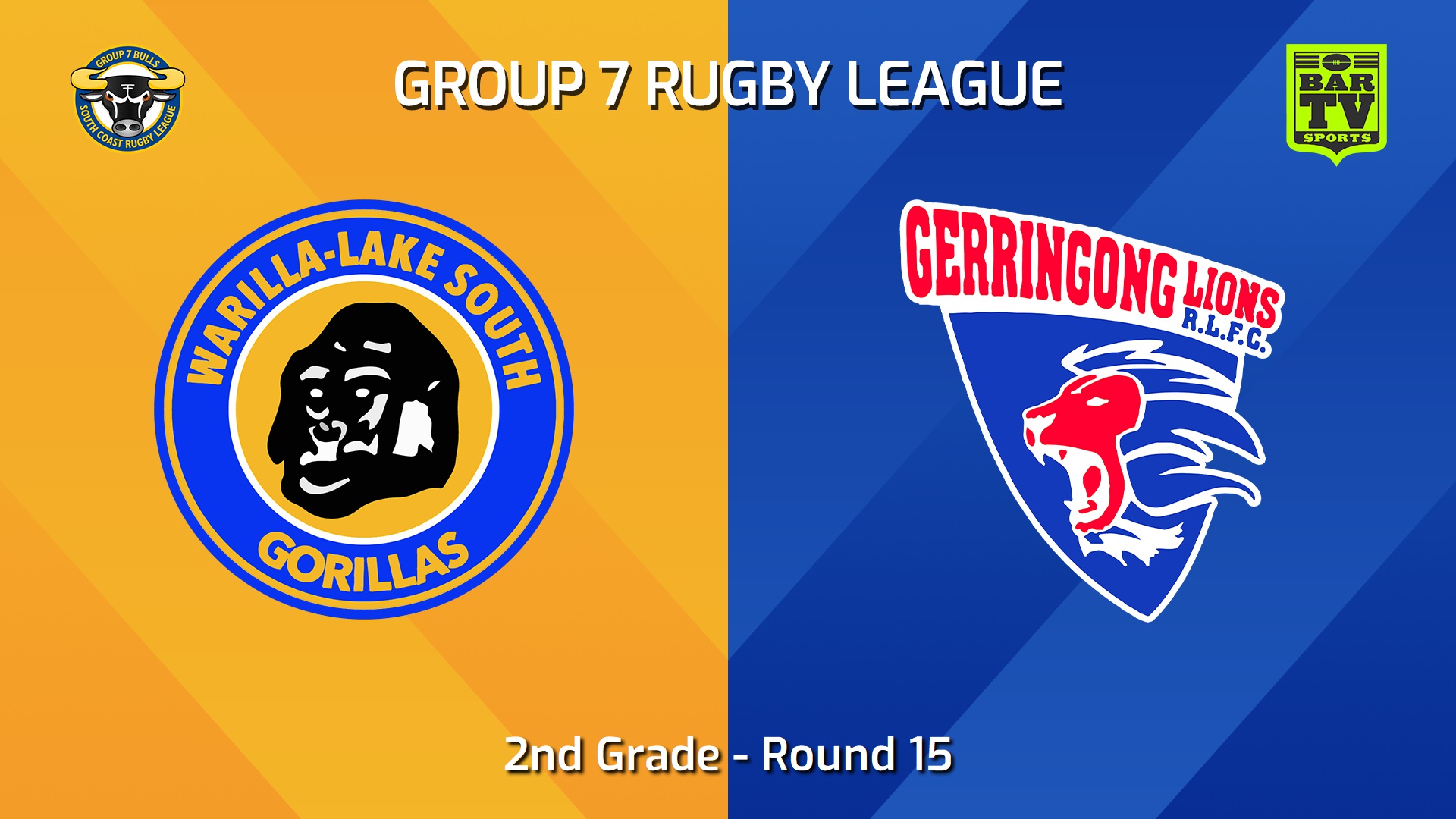 240728-video-South Coast Round 15 - 2nd Grade - Warilla-Lake South Gorillas v Gerringong Lions Slate Image