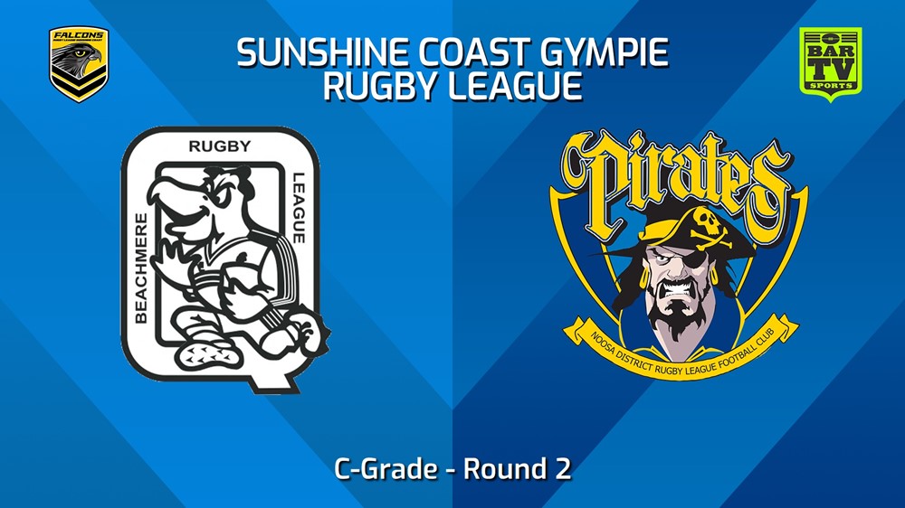 240413-Sunshine Coast RL Round 2 - C-Grade - Beachmere Pelicans v Noosa Pirates Slate Image
