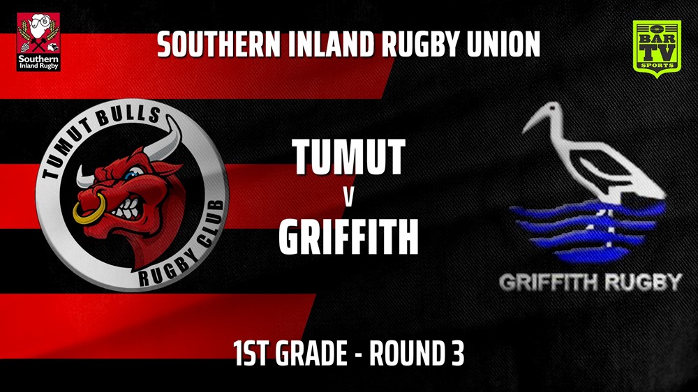 210422-Southern Inland Rugby Union Round 3 - 1st Grade - Tumut Bulls v Griffith Minigame Slate Image