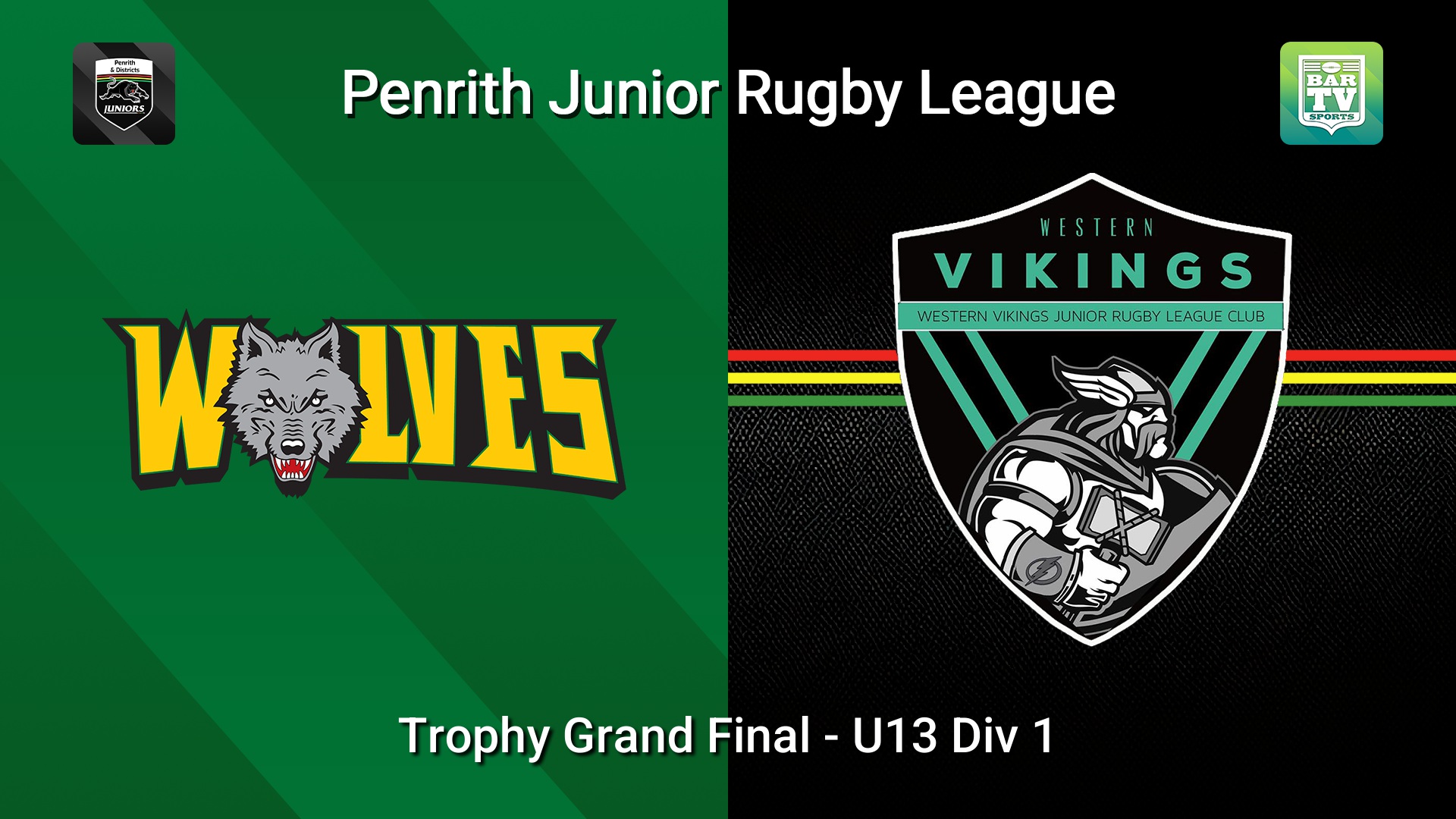 260911-video-Penrith & District Junior Rugby League Trophy Grand Final - U13 Div 1 - Windsor Wolves v Western Vikings Slate Image