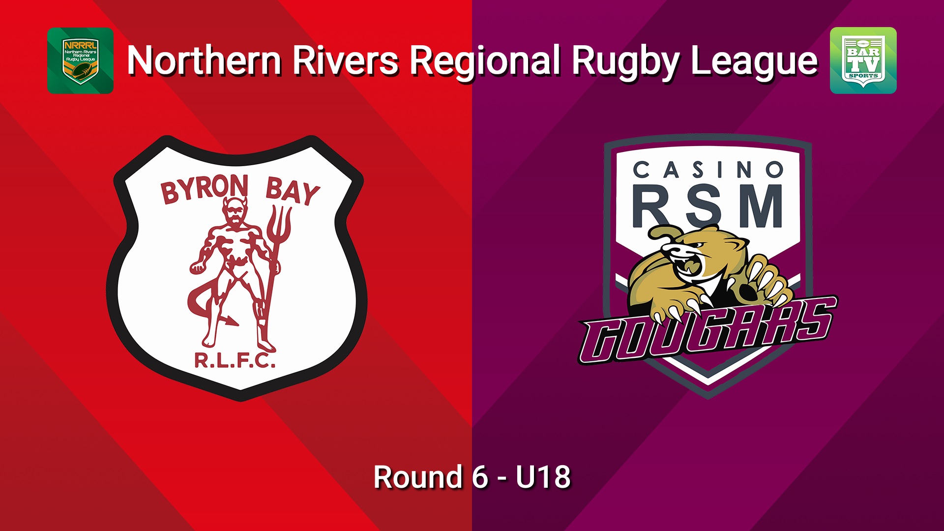 260524-video-Northern Rivers Round 6 - U18 - Byron Bay Red Devils v Casino RSM Cougars Slate Image