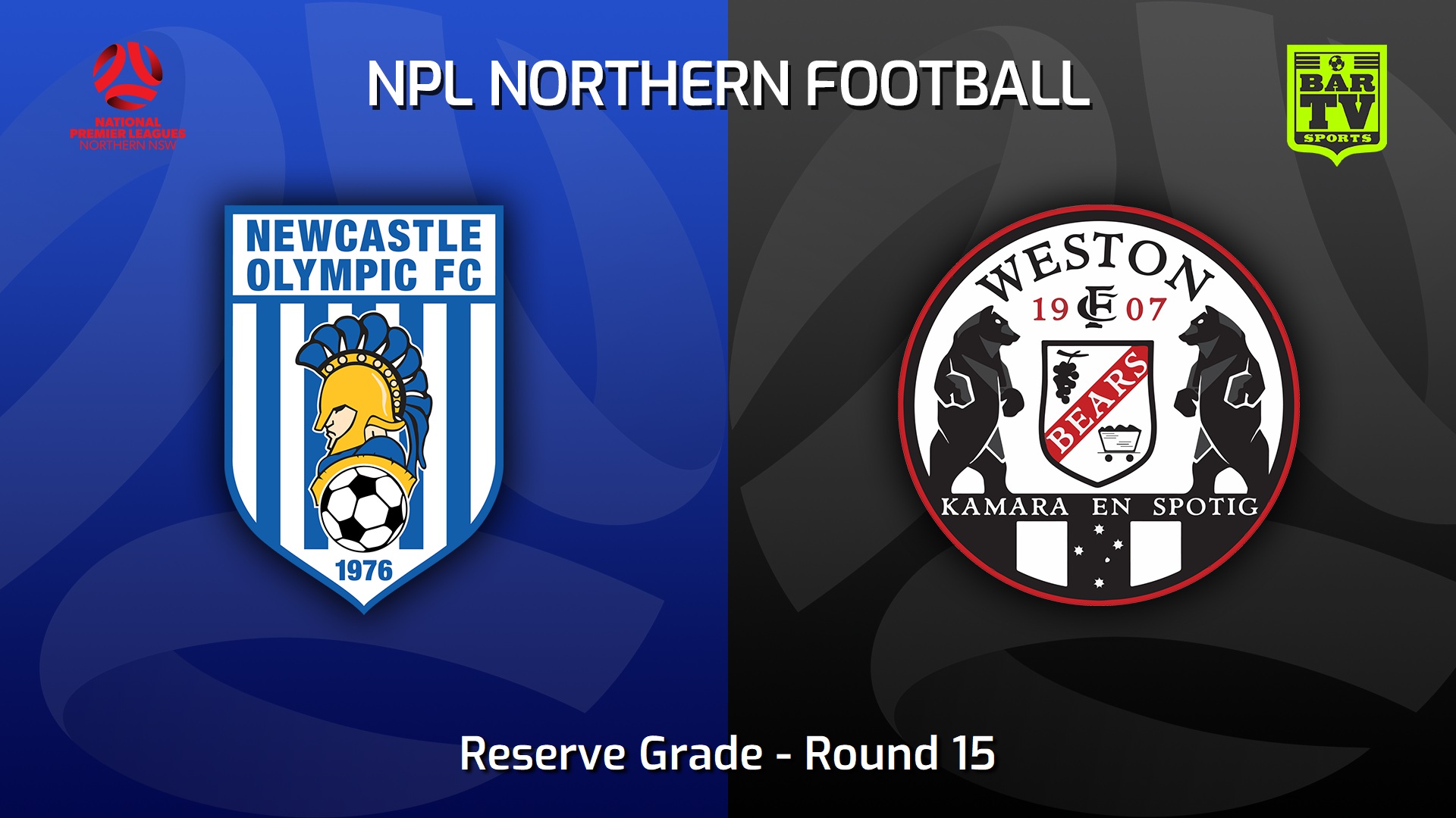 230617-NNSW NPLM Res Round 15 - Newcastle Olympic Res v Weston Workers FC Res Slate Image