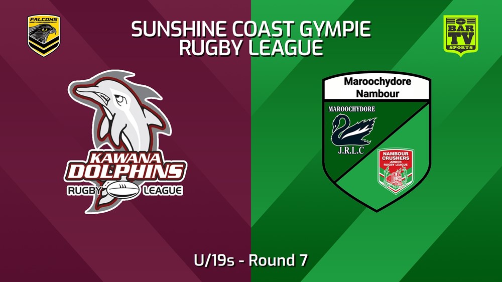 240525-video-Sunshine Coast RL Round 7 - U/19s - Kawana Dolphins v Maroochydore/Nambour Slate Image