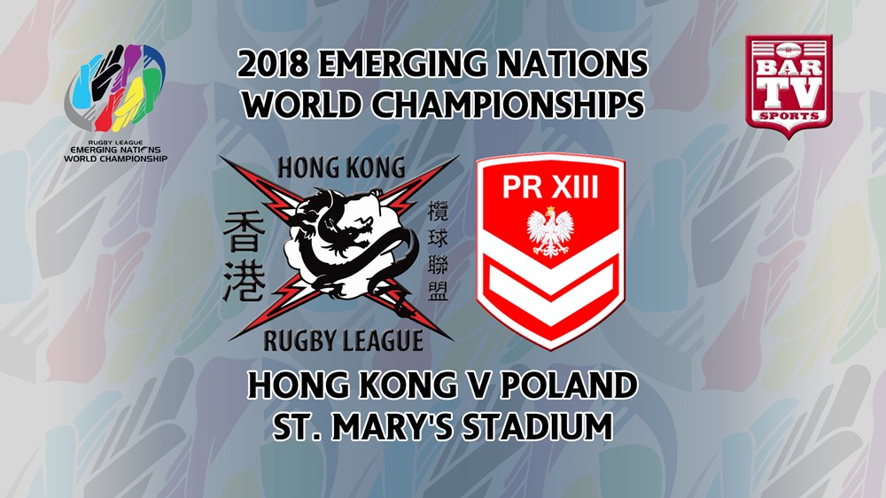 181004-International RL Pool C - Hong Kong v Poland Slate Image