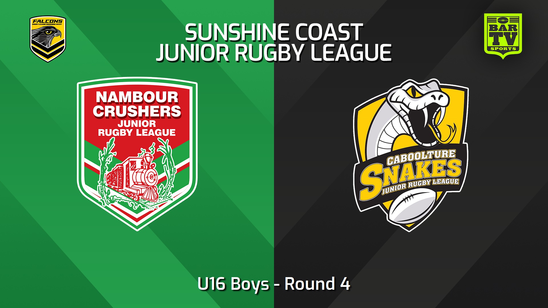 240419-video-Sunshine Coast Junior Rugby League Round 4 - U16 Boys - Nambour Crushers JRL v Caboolture Snakes JRL Minigame Slate Image