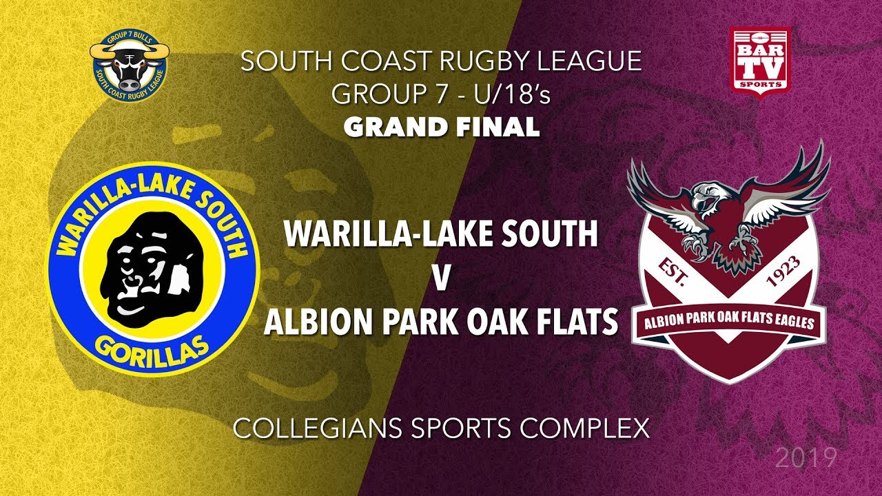 VIDEO Group 7 South Coast Rugby League Grand Final U18 Warilla