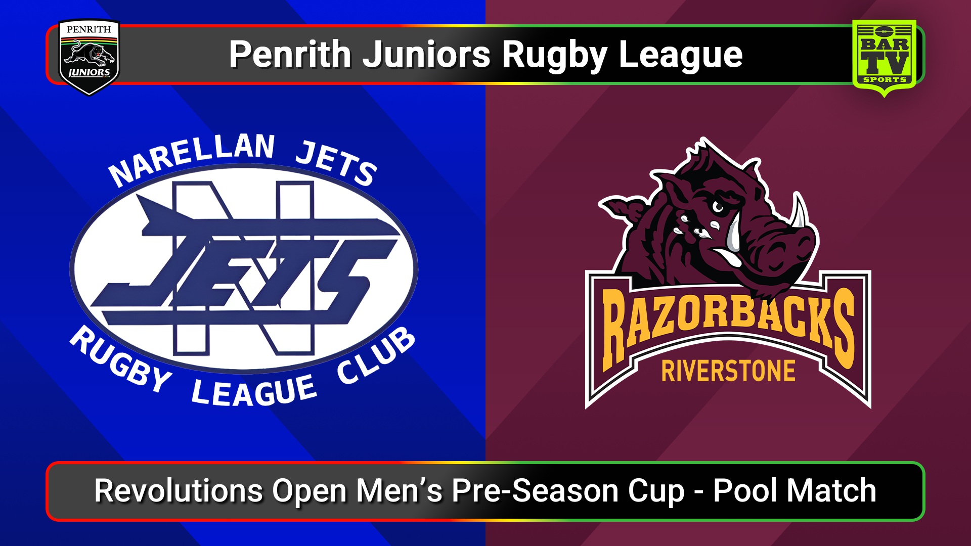 250226-video-Penrith & District Junior Rugby League Pool Match - Revolutions Open Men’s Pre-Season Cup - Narellan Jets v Riverstone Razorbacks Slate Image