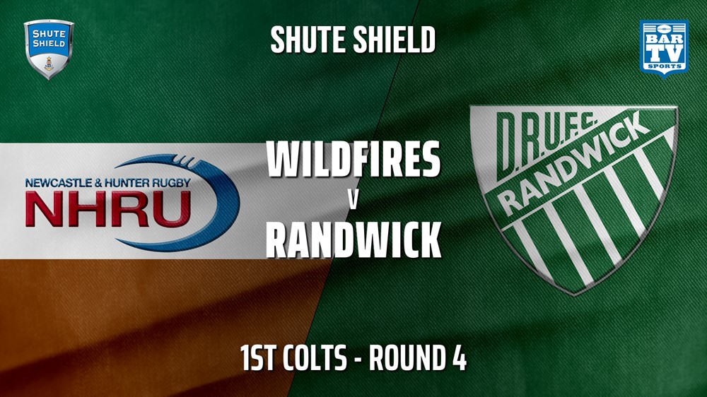 210501-Shute Shield Round 4 - 1st Colts - Hunter Wildfires v Randwick Slate Image
