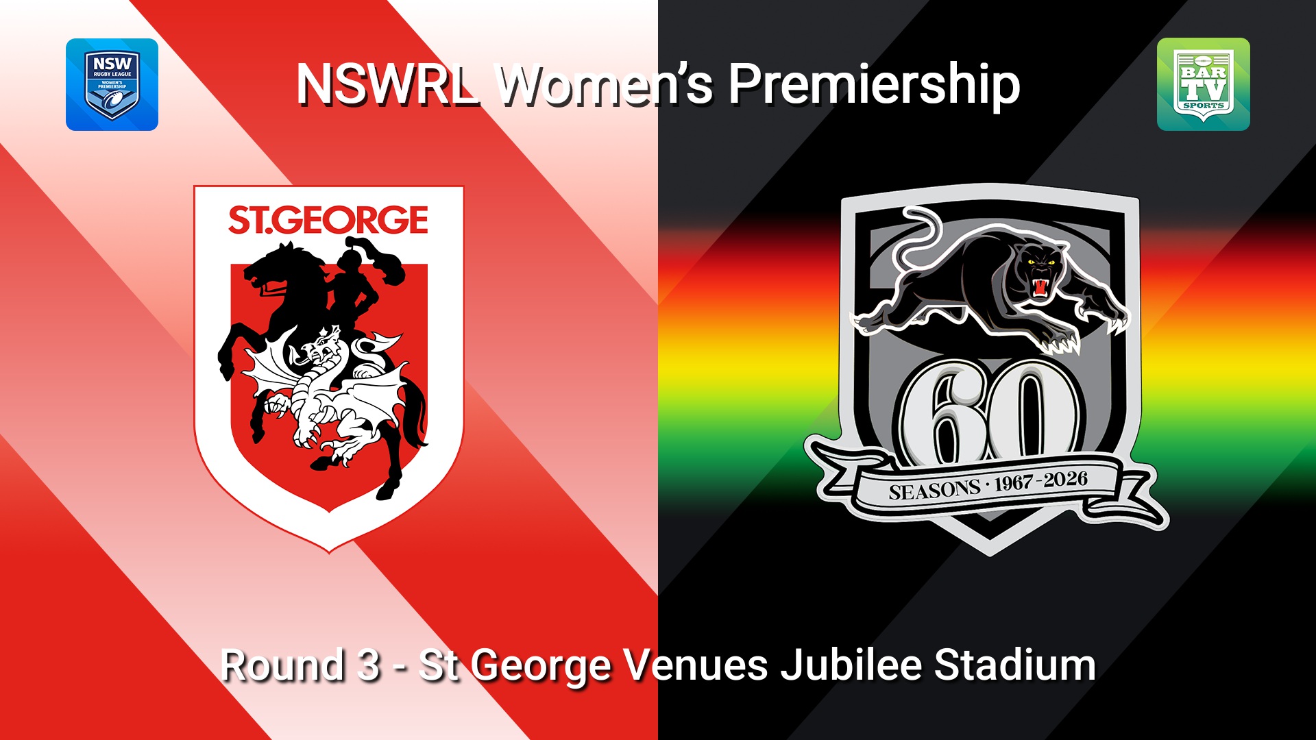 260627-video-NSW Women's Premiership Round 3 - St George DRLFC v Penrith Panthers Slate Image