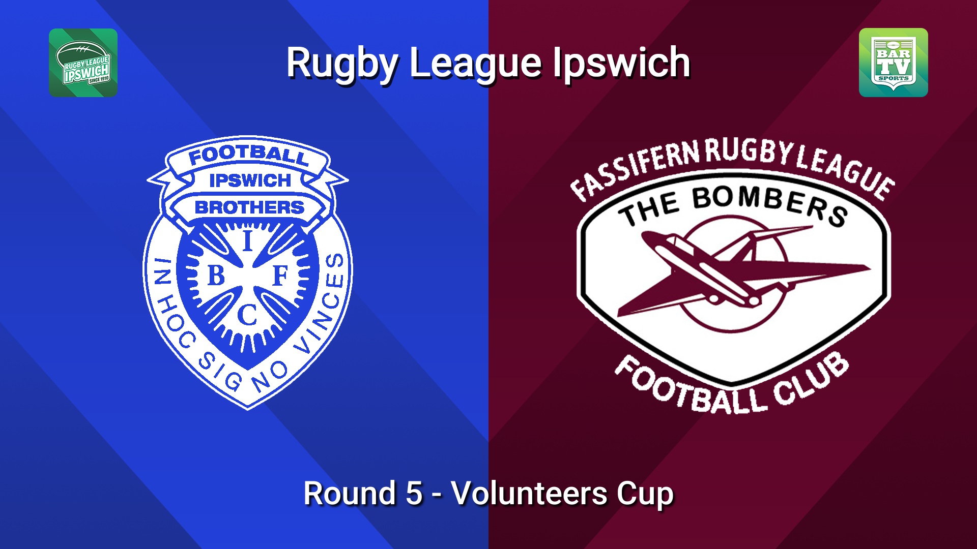 260426-video-Rugby League Ipswich Round 5 - Volunteers Cup - Brothers Ipswich v Fassifern Bombers Slate Image