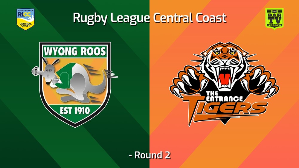 240519-video-RLCC Round 2 - Wyong Roos v The Entrance Tigers Slate Image
