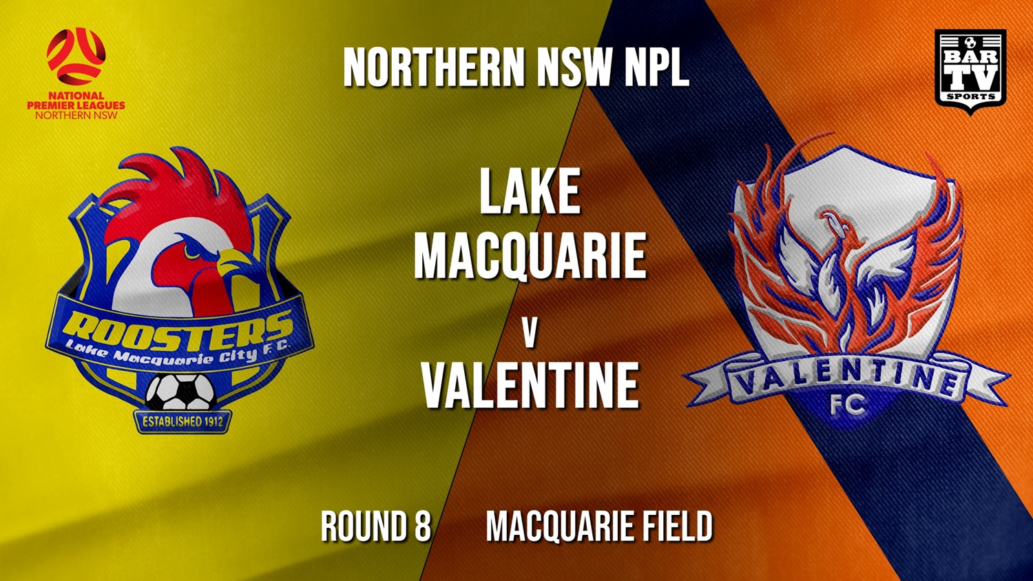 NPL - NNSW Round 8 - Lake Macquarie City FC v Valentine Phoenix FC Minigame Slate Image