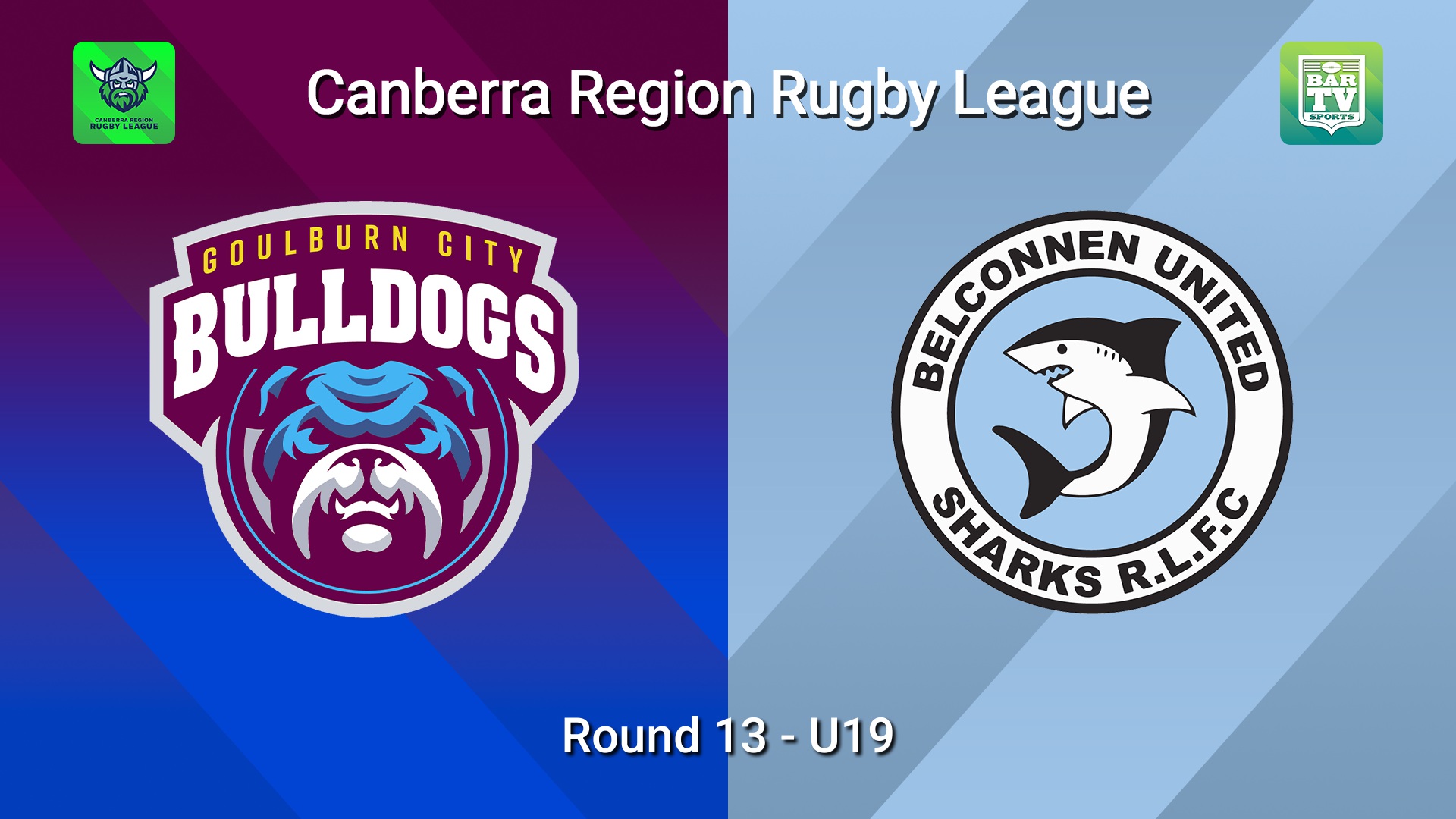 260718-video-Canberra Round 13 - U19 - Goulburn City Bulldogs v Belconnen United Sharks Slate Image