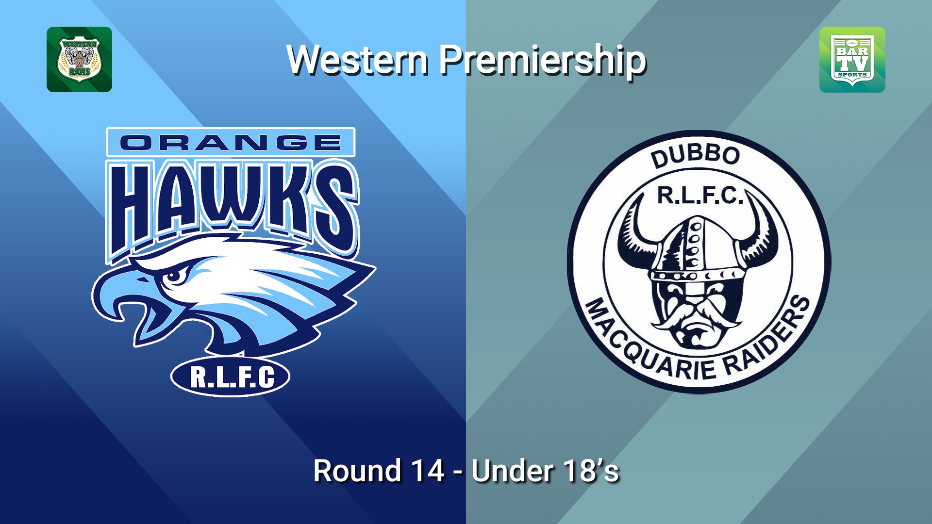 260802-video-Western Premiership Round 14 - Under 18’s - Orange Hawks v Dubbo Macquarie Raiders Slate Image