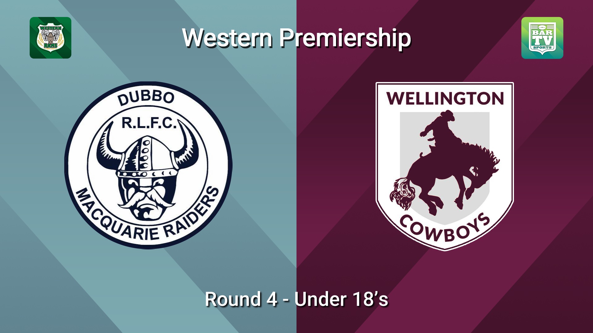 260510-video-Western Premiership Round 4 - Under 18’s - Dubbo Macquarie Raiders v Wellington Cowboys Slate Image