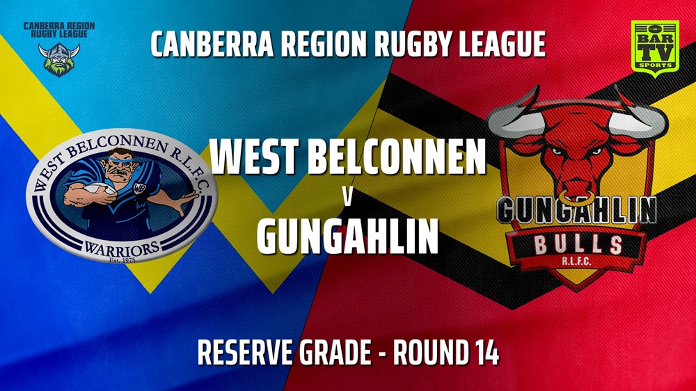 210801-Canberra Round 14 - Reserve Grade - West Belconnen Warriors v Gungahlin Bulls Slate Image