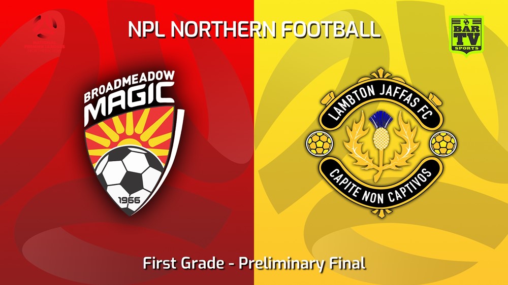 220925-NNSW NPLM Preliminary Final - Broadmeadow Magic v Lambton Jaffas FC Slate Image