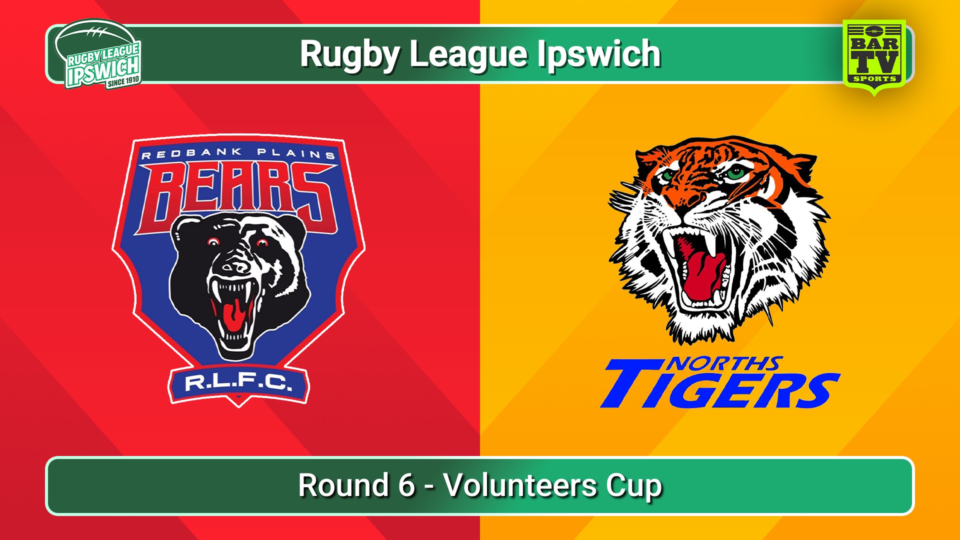 250607-video-Rugby League Ipswich Round 6 - Volunteers Cup - Redbank Plains Bears v Norths Tigers Slate Image