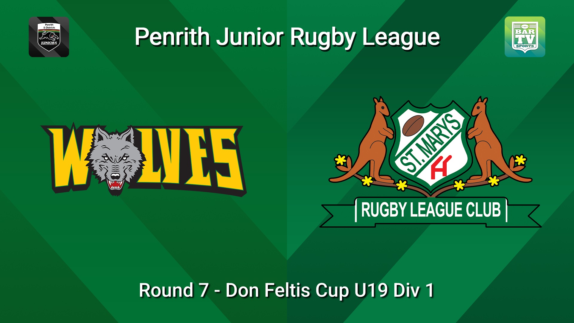 260530-video-Penrith & District Junior Rugby League Round 7 - Don Feltis Cup U19 Div 1 - Windsor Wolves v St Marys Slate Image