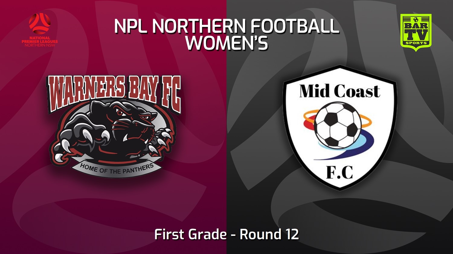 230528-NNSW NPLW Round 12 - Warners Bay FC W v Mid Coast FC W Minigame Slate Image