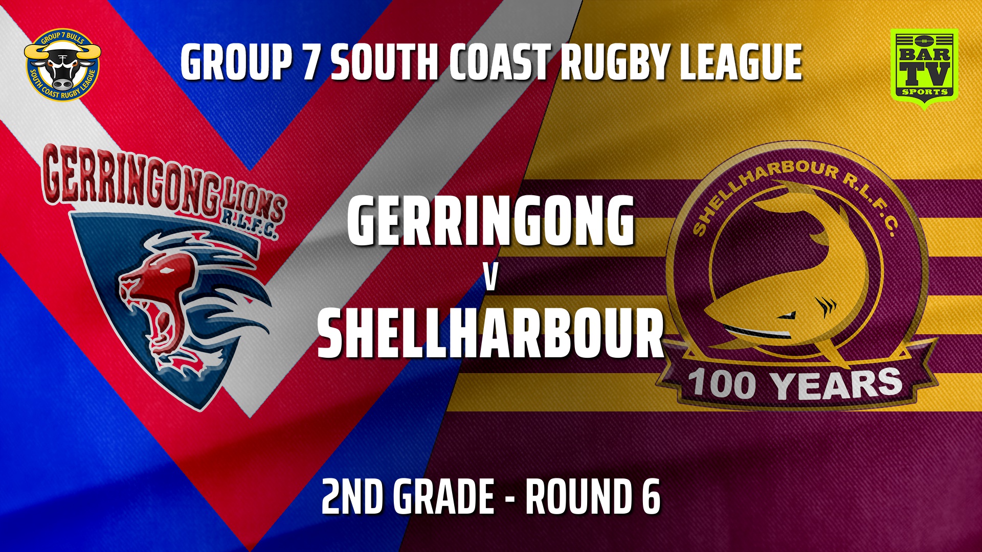 210519-Group 7 RL Round 6 - 2nd Grade - Gerringong v Shellharbour Sharks Slate Image