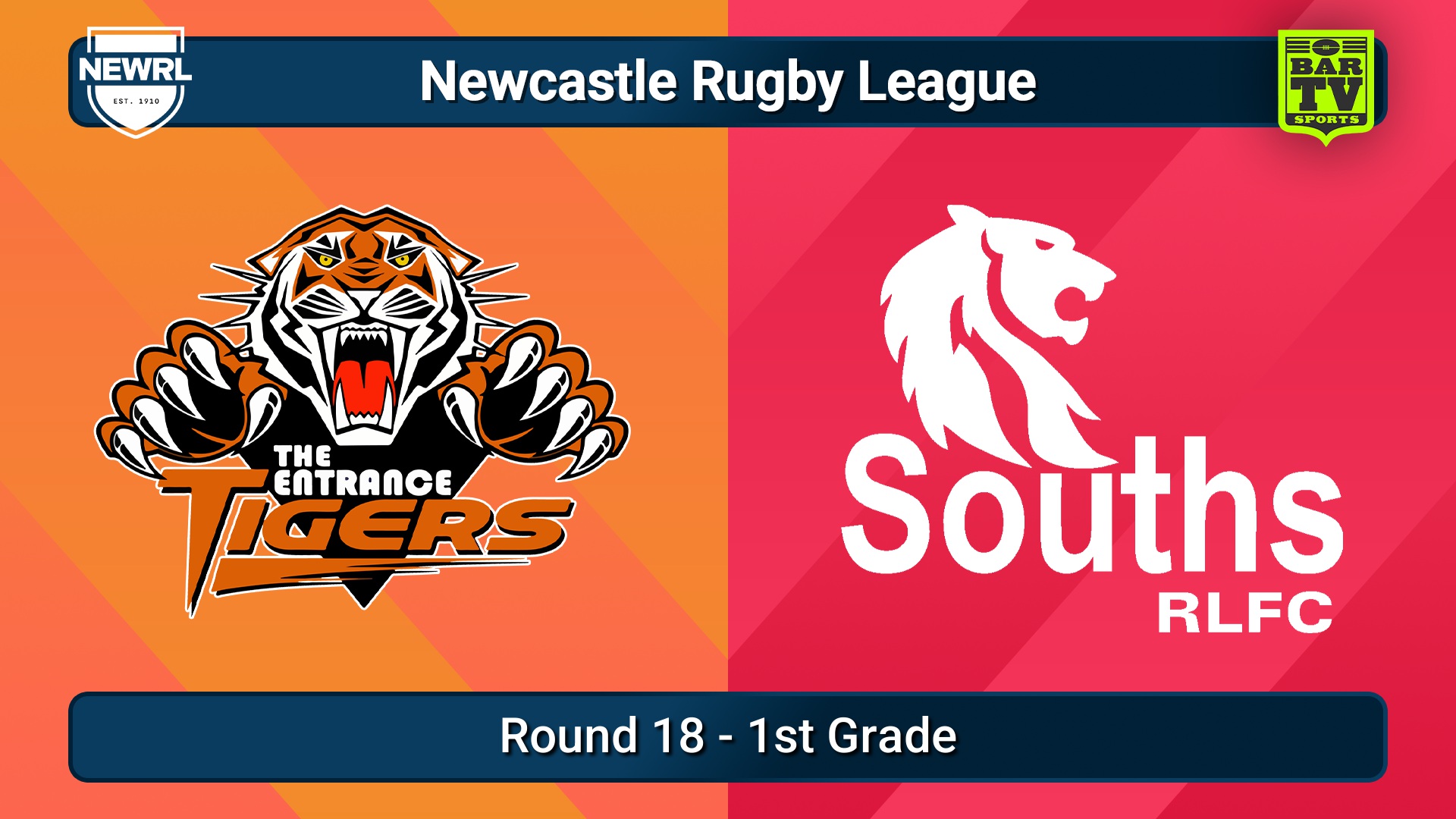 250824-video-Newcastle RL Round 18 - 1st Grade - The Entrance Tigers v South Newcastle Lions Slate Image