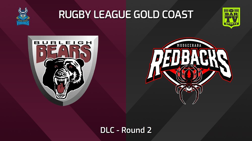 240428-video-Gold Coast Round 2 - DLC - Burleigh Bears v Mudgeeraba Redbacks Slate Image
