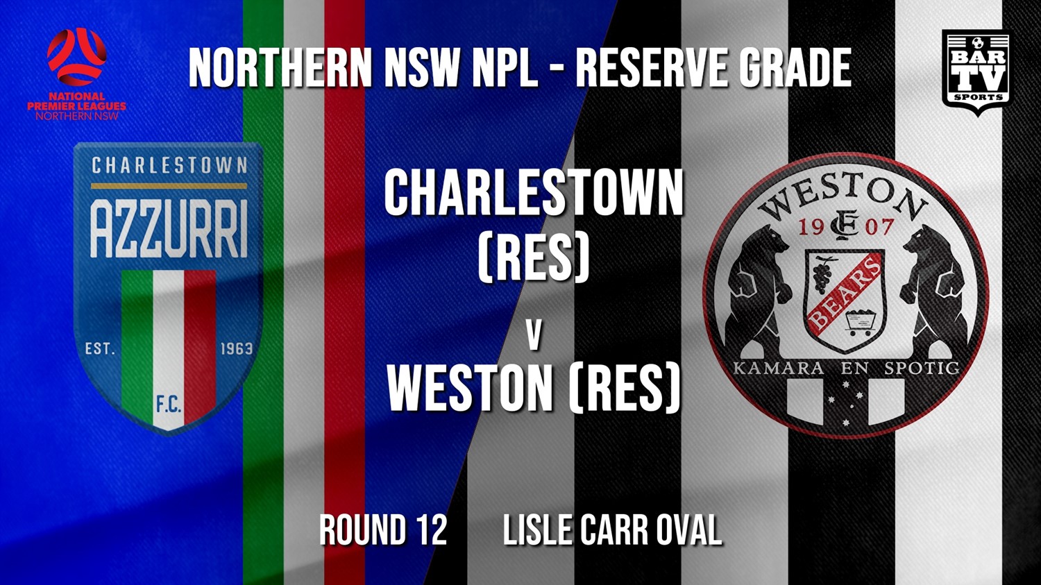 NPL NNSW RES Round 12 - Charlestown Azzurri FC (Res) v Weston Workers FC (Res) Minigame Slate Image