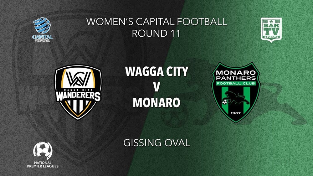 NPL Women - Capital Round 11 - Wagga City Wanderers FC (women) v Monaro Panthers FC (women) Slate Image