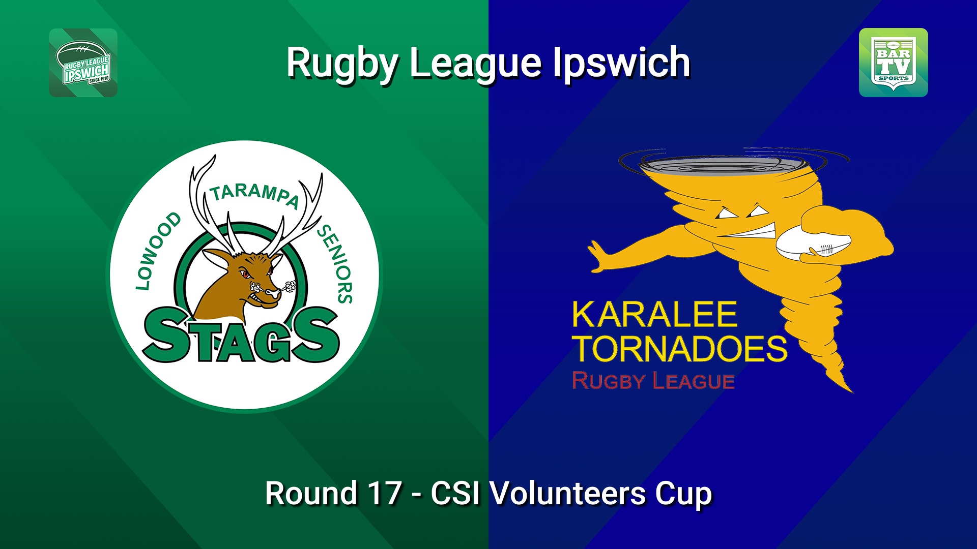 260809-video-Rugby League Ipswich Round 17 - CSI Volunteers Cup - Lowood Stags v Karalee Slate Image