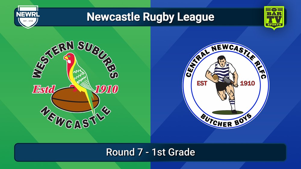 250531-video-Newcastle RL Round 7 - 1st Grade - Western Suburbs Rosellas v Central Newcastle Slate Image