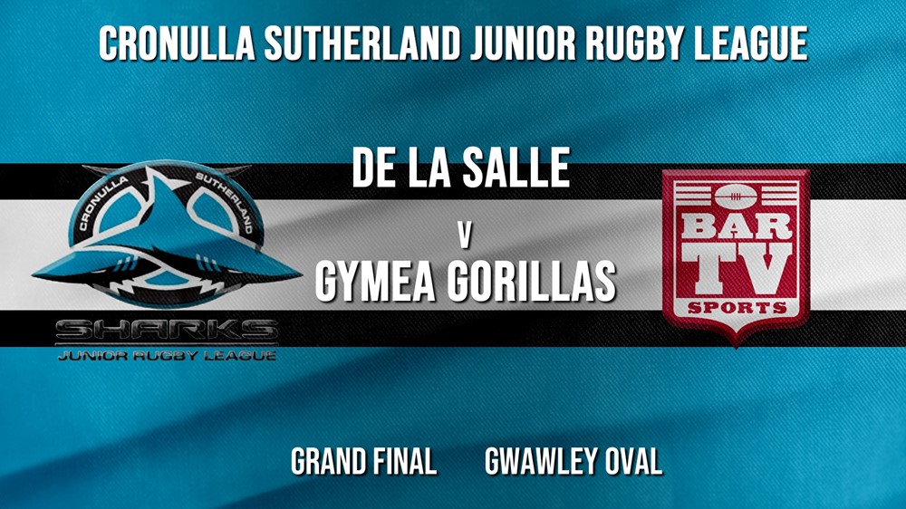 Cronulla JRL Grand Final - U/9s Gold - De La Salle v Gymea Gorillas Slate Image