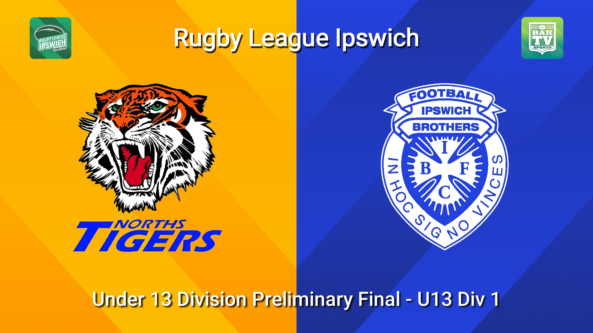 260828-video-Rugby League Ipswich Under 13 Division Preliminary Final - U13 Div 1 - Norths Tigers v Brothers Ipswich Slate Image