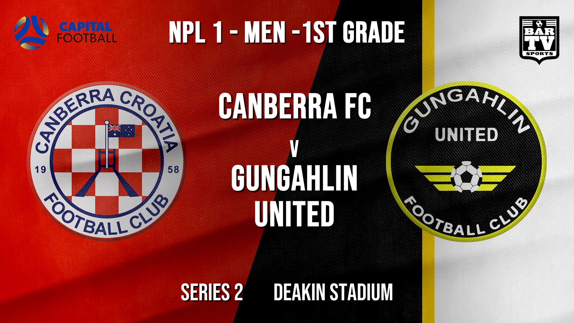 NPL - CAPITAL Series 2 - Canberra FC v Gungahlin United FC Slate Image