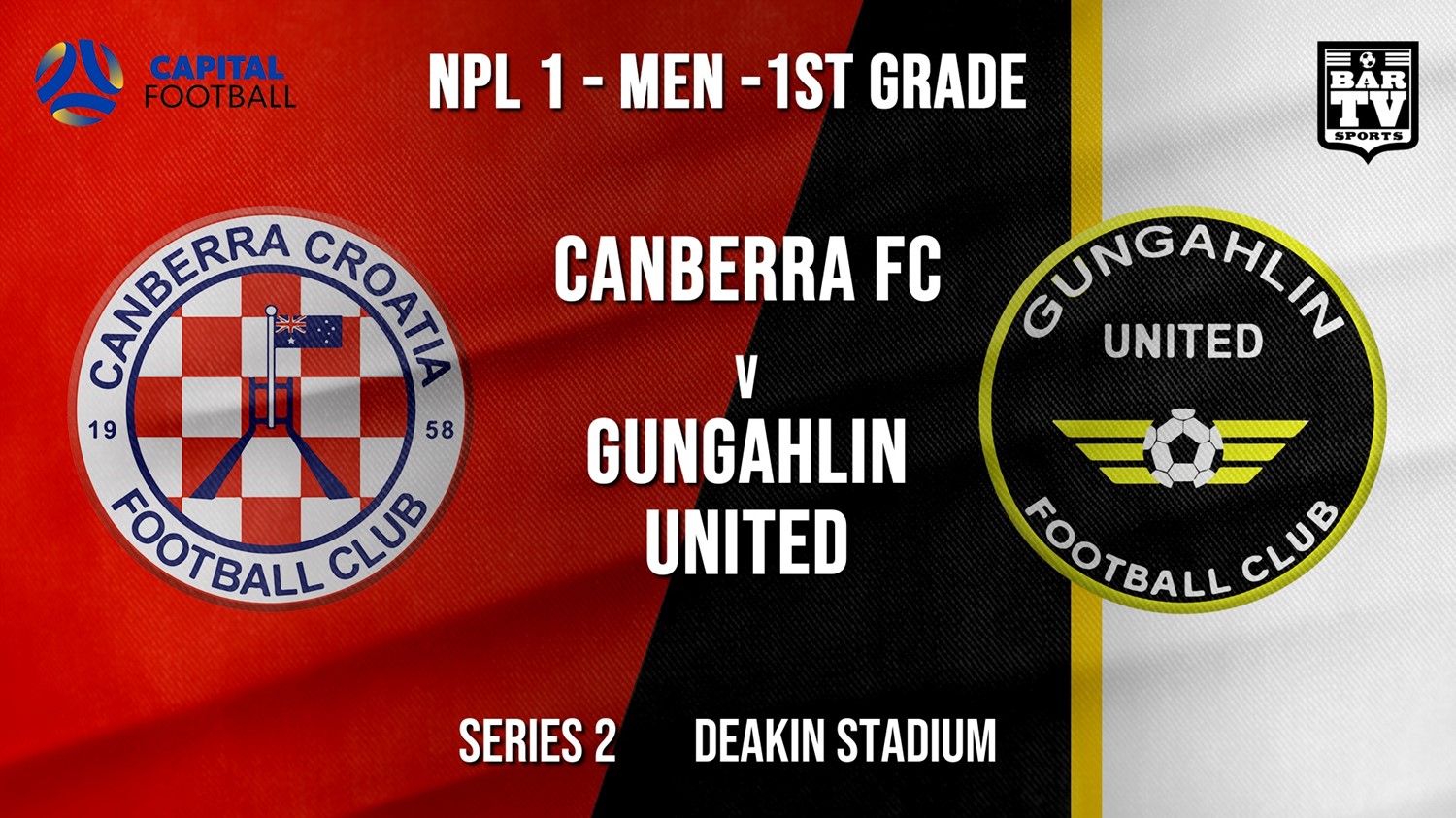 NPL - CAPITAL Series 2 - Canberra FC v Gungahlin United FC Minigame Slate Image